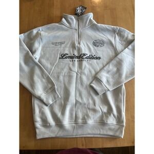 Eighty Eight Brand Men's Quarter Zip Limited Edition Los Angeles Hollywood‎ Sz L